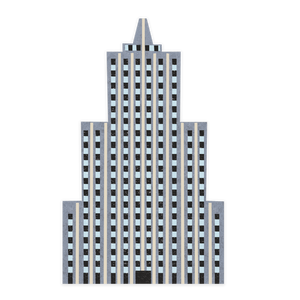 Skyscraper - individual sticker