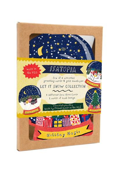 Let it Snow Collection - Box of 6 Cards