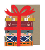 Book Lovers - Die Cut Card