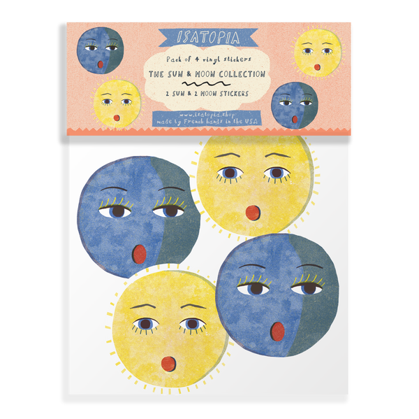 Sun & Moon Stickers Pack