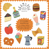 Foodies Tattoo Sheets
