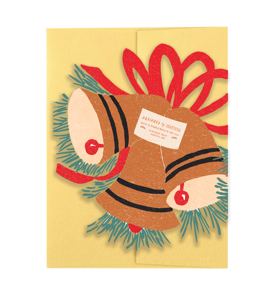 Jingle Bells Die Cut Card - Jingle Bells Collection