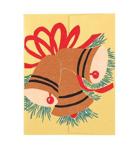 Jingle Bells Die Cut Card - Jingle Bells Collection