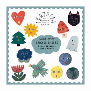 Wide Eyes Sticker Sheets