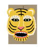 Tiger Die Cut Card - Wild Bunch Collection