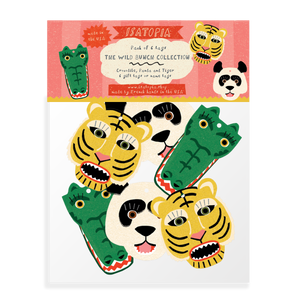 Wild Bunch Gift Tags Pack of 6