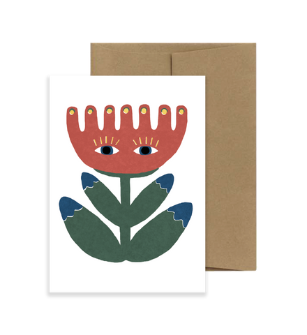 Oracle Flower Card - Wide Eyes Series