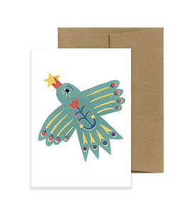 Star Messenger Bird Card - Wide Eyes Series