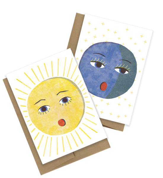 Soleil card - Sun card A6