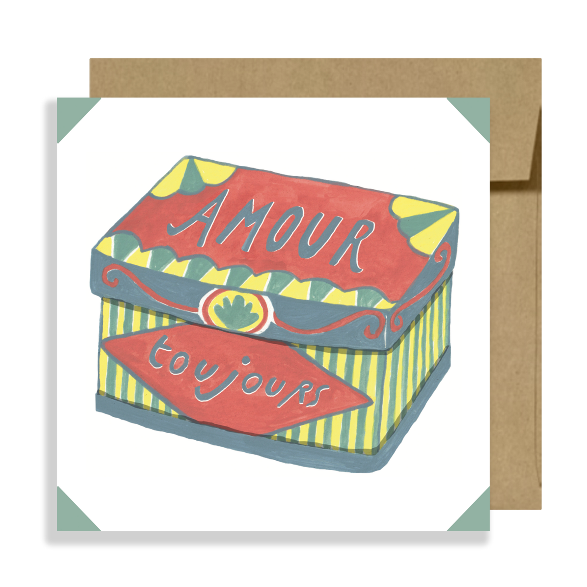 Amour card - Tin Box series