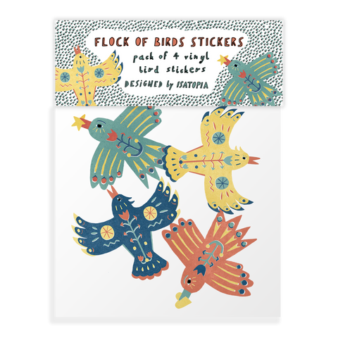 Flock of Birds Stickers Pack