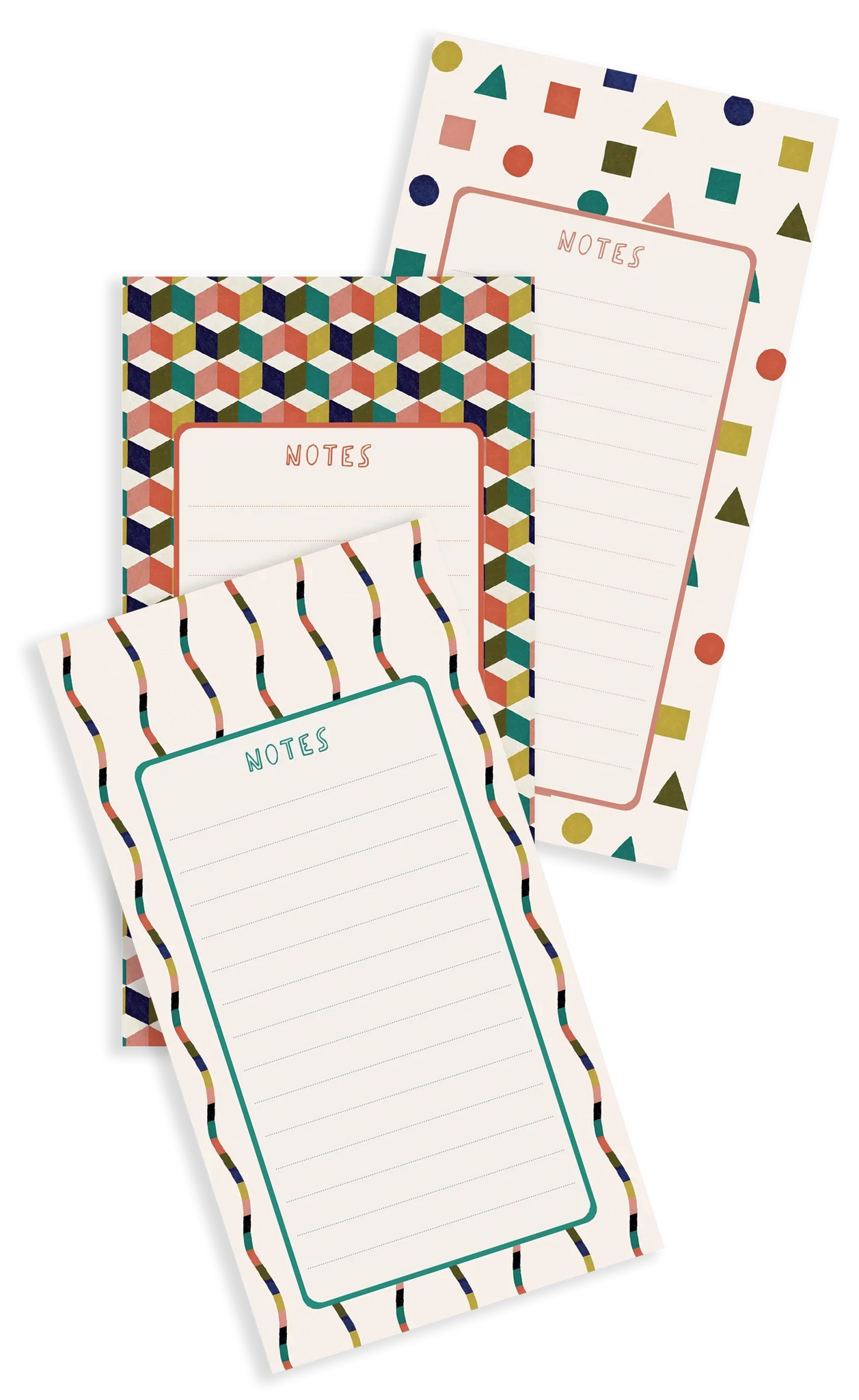 Trio Carnival Notepads