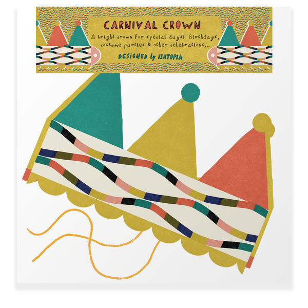 Carnival Crown - Paper Birthday Crown