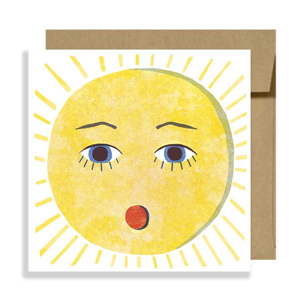 Soleil card - Sun card